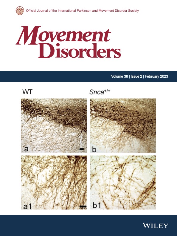 Movement Disorders Journal Cover